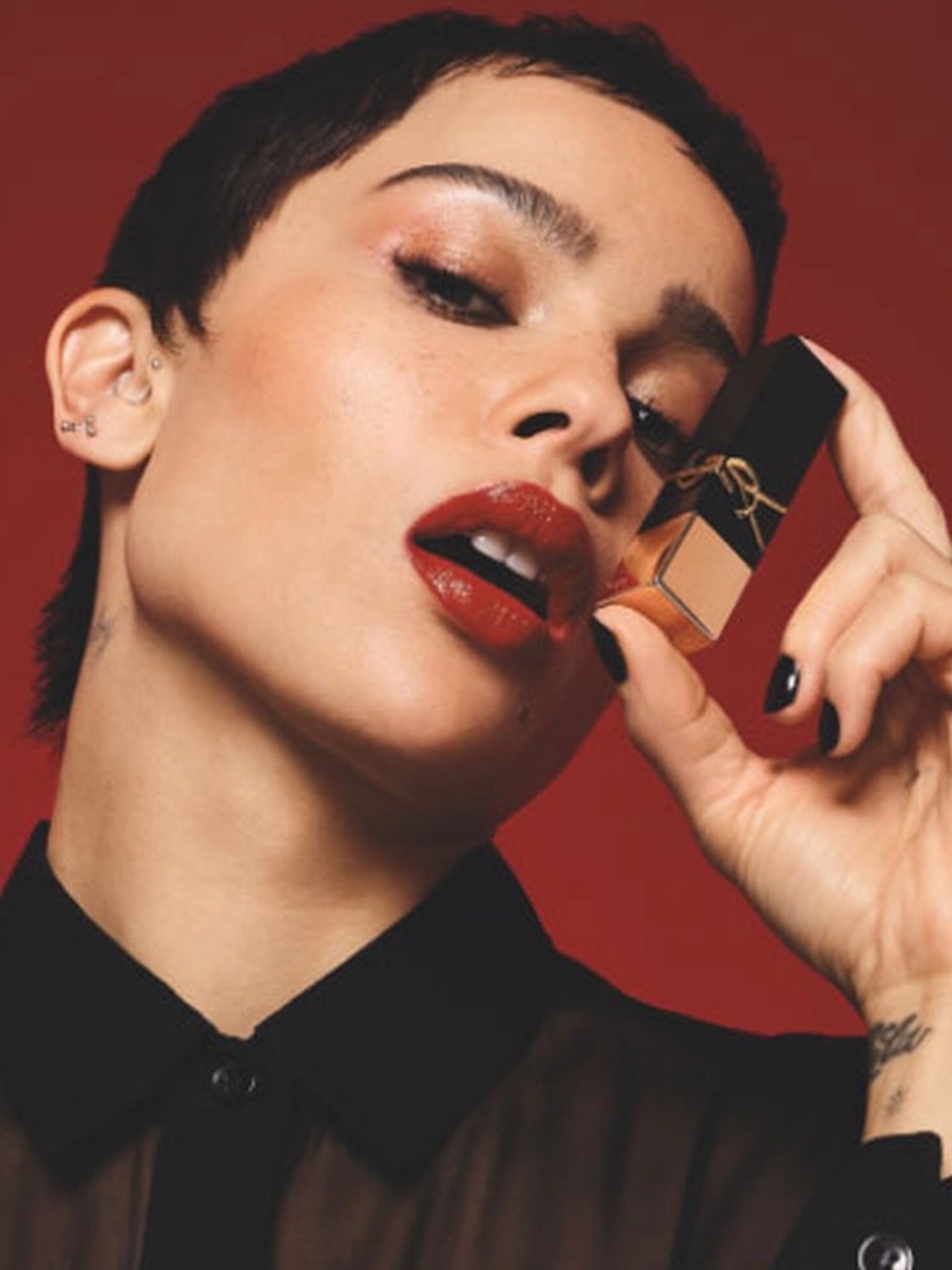 Yves Saint Laurent ROUGE PUR COUTURE FOREVER Revenged Red - Picture 4 of 16
